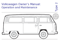 VW T2 - owners manual 1973-1